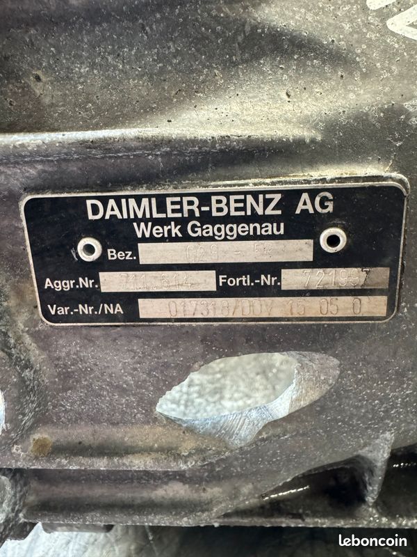 Boîte de vitesses 2.5TDI LT35 Vw crafter 711614 ANJ – Image 5