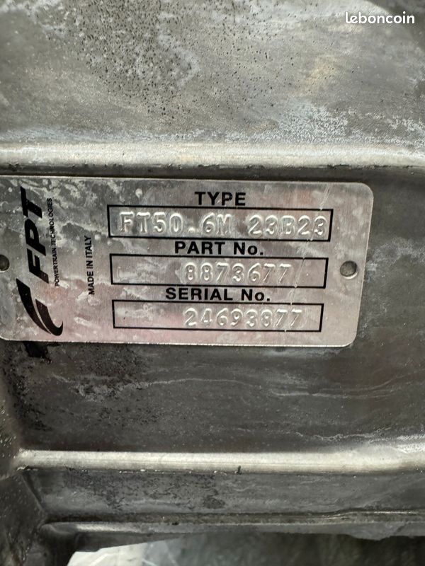 Boîte de vitesses Iveco Daily FT50.6 8873677 année 2023 F1CFL411B – Image 2