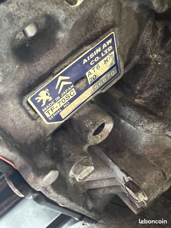 Boite automatique 1.6THP 308 3008 20GA03 peugeot citroen – Image 3